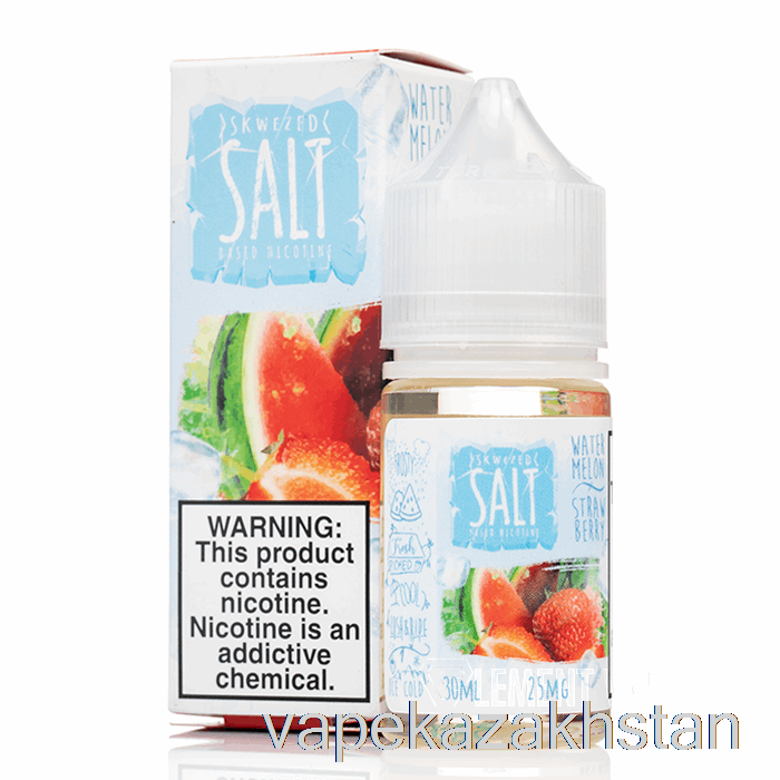 Vape Disposable ICE Watermelon Strawberry - Skwezed Salts - 30mL 50mg